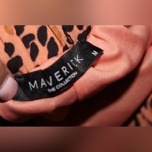 Maverick The Collection Waverly Skirt Leopard Print Ruffle - Picture 2 of 4